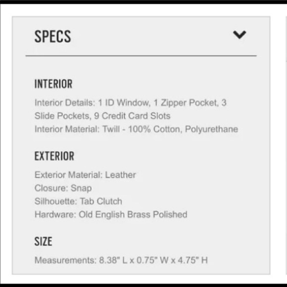 Beautiful Beaded Neon Coral Fossil Travel Wallet🌸 - Picture 5 of 6